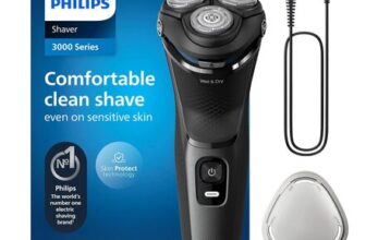 Philips Electric Shaver 3000 Series – Wet & Dry