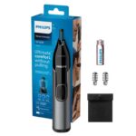 Philips NT3650/16 Nose Trimmer Window Box, Grey, 1 Count (Pack of 1)