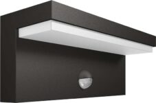 Philips myGarden Bustan LED Outdoor Wall Light, 9 W, Anthracite Energy Class F