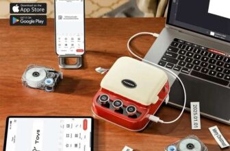 Phomemo P15 Ribbon Label Printer Custom Text/Icons, Print Master App, Portable Welcome deal Zhuhai Chosen Office Supply Co., Ltd.