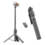 Phone Tripod & Selfie Stick, 180cm Aluminum All in One