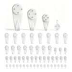 Picture Hanging Kit Non-Trace Wall Hooks 52 Pcs