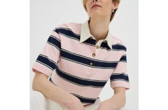 Pink Stripe Rugby Shirt