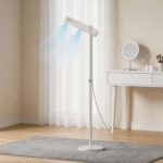 Pinssle A1D Negative Ion Hands-Free Stand Hair Dryer with Wireless Remote, Dual Air Outlet
