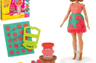 Play-Doh Barbie Flower Patterns & Tassels Doll Set