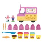 Play-Doh Peppa and George Ice Cream Truck Playset with Figures