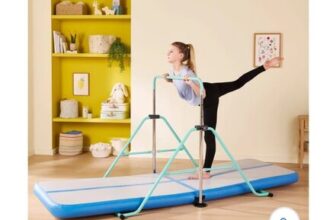 Play Factory Gymnastic Bar and Gym Mat Bundle