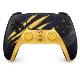 PlayStation 5 DualSense Wireless Controller Marvels Wolverine Battle Yellow Limited Edition – Pre-Order – Free C&C