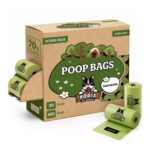 Pogis Dog Poo Bags, Extra Thick, Unscented, 450 Bags – £11.04 S&S Voucher