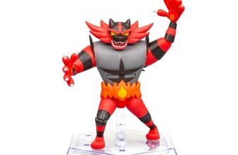 Pokémon Select 6 Super-Articulated Incineroar Official Figure (w/voucher)