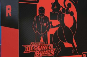 Pokémon TCG: Scarlet & Violet Destined Rivals Elite Trainer Box (1 Full-Art Promo Card, 9 Boosters & Premium Accessories) Invite Only