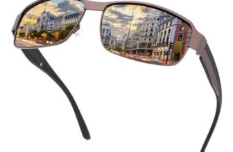 Polarized Unisex Sunglasses with UV Protection Anti-Glare Full Frame
