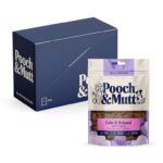 Pooch & Mutt – Calming Meaty Dog Treats, Turkey & Hemp, 7 x 120g