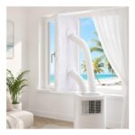 Portable AC Window Seal Kit, Universal 400cm, Double-Hole