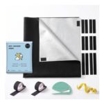 Portable Blackout Blind 100×145 Cm Stick-on No Drill