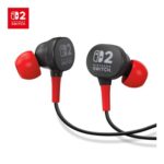 PowerA Wired Earbuds for Nintendo Switch 2 Black, Licensed