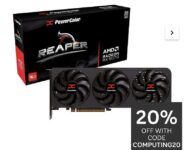 PowerColor AMD Radeon RX 9070 16GB Reaper Graphics card w/code