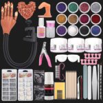 Practice Hand for Acrylic Nails, Manicure Training Model & Acrylic Nail Kit