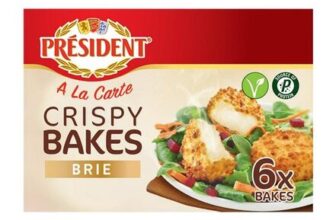 President Crispy Bakes with Brie Cheese 150g (Nectar)