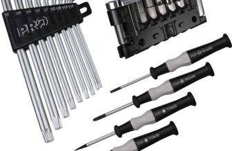 Pro Tool Bundle – Including a Torx Key Set, 17 Function Mini Tool and Fine Adjustment Screwdriver Set