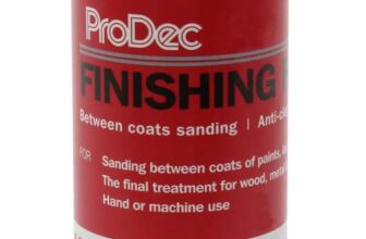 ProDec 5m Roll 180 Grit Medium Grade Finishing Paper for Sanding Between Coats of Paint or Varnish