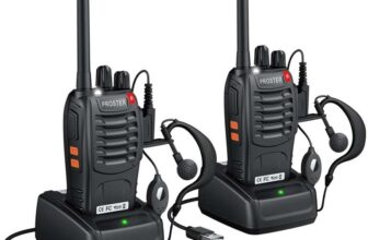 Proster Long Range Walkie Talkies Rechargeable 2 Way Radios PMR446 Rechargeable – Sold By TIMEEU/FBA