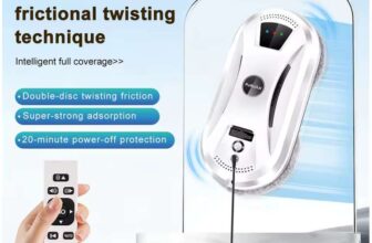 PuRuiKai Ultra-Thin Window Cleaning Robot, Electric Glass Cleaner, Automatic Limpiacristales, with code Sold by PuRuikai Europe Store