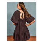 Puff Sleeve Mini Dress