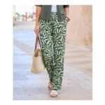Pull-on Crinkle Trousers