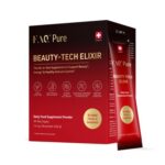Pure All-in-One Anti-Aging Supergreens Powder with NAD, CoQ10, Natural Flavour