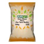 Puregro Corn Masa Flour, Coarse, Ideal for Taco Shells, 500g
