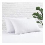 Queen Size Pillow Protector Set of 2, 400TC Egyptian Cotton