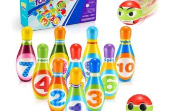 Qukir Bowling Toy for 1 2 3 4 Year Old Boy Girl Gift