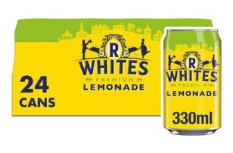 R Whites Lemonade 330ml (Pack of 24)