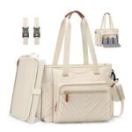 RAINSMORE Large Baby Changing Bag with Mat