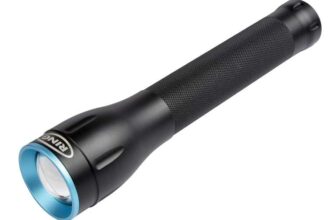 RING Automotive RIT1060 Zoom750 LED USB Rechargeable Inspection Torch & Power Bank,Black/Blue