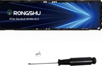 RONGSHU 2TB NVMe SSD PCIe4.0 Gen 44 M.2 2280, Up to 7,400 MB/s sold by RongShu / FBA