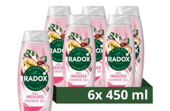 Radox Mineral Therapy Feel Indulged Shower Cream 6x 450 ml (£8.55 – £7.65 S&S) other scents available