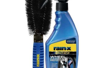 Rain-X Graphene Wheel Cleaner & Rim Protection – 500ml Spray Bottle & Brush