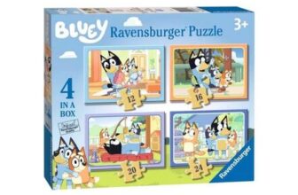 Ravensburger 4 in a Box Jigsaw Puzzles – Bluey