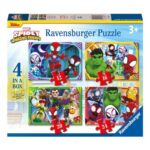 Ravensburger Marvel Spidey and His Amazing Friends Puzzles (4-Pack)
