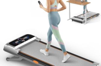 Rayspace Walking Pad with 15% 12-Level Auto Incline & Handle Bar, 450 lbs Capacity UI Screen, 3.5HP Quiet Under Desk Treadmill, Speaker, APP & Remote Control, Treadmills for Home Hiking
