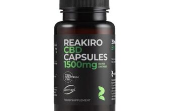 Reakiro CBD Gel 50mg 30 Capsules