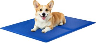 Real Relax Comfortable Beds for Summer Rest, Dog Cooling Mat with Safe Cooling Gel, Anti-Scratch Pet Pads for Dogs and Cats 40 50cm