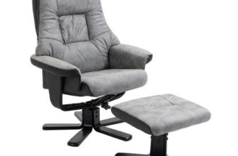 Recliner Armchair Footstool Duo