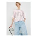 Red Stripe Boxy Top
