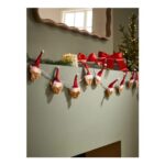 Red/Green Christmas Hamish the Highland Cow Led Fairy Lights – Free CC
