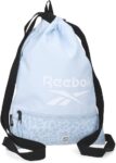 Reebok Maura school backpack, blue and pink backpack, made of polyester, wide, ergonomic and padded shoulder straps, multiple compartments, by Joumma Bags