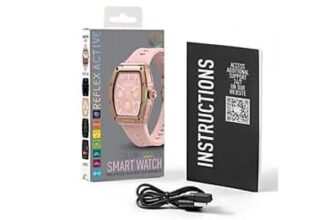 Reflex Active Series 52 Pink Strap Smart Calling Watch