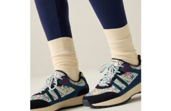 Regatta Cushioned Cath Kidston Trainer Cream Harmony Ditsy / Navy